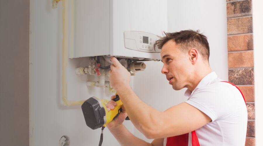 Local tankless water heater installation in Byron, NE